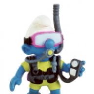Scuba Smurf
